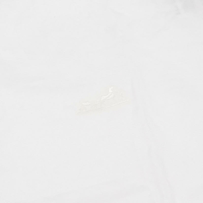 HERMES 女襯衫上衣 棉質 白色 二手 #38-8