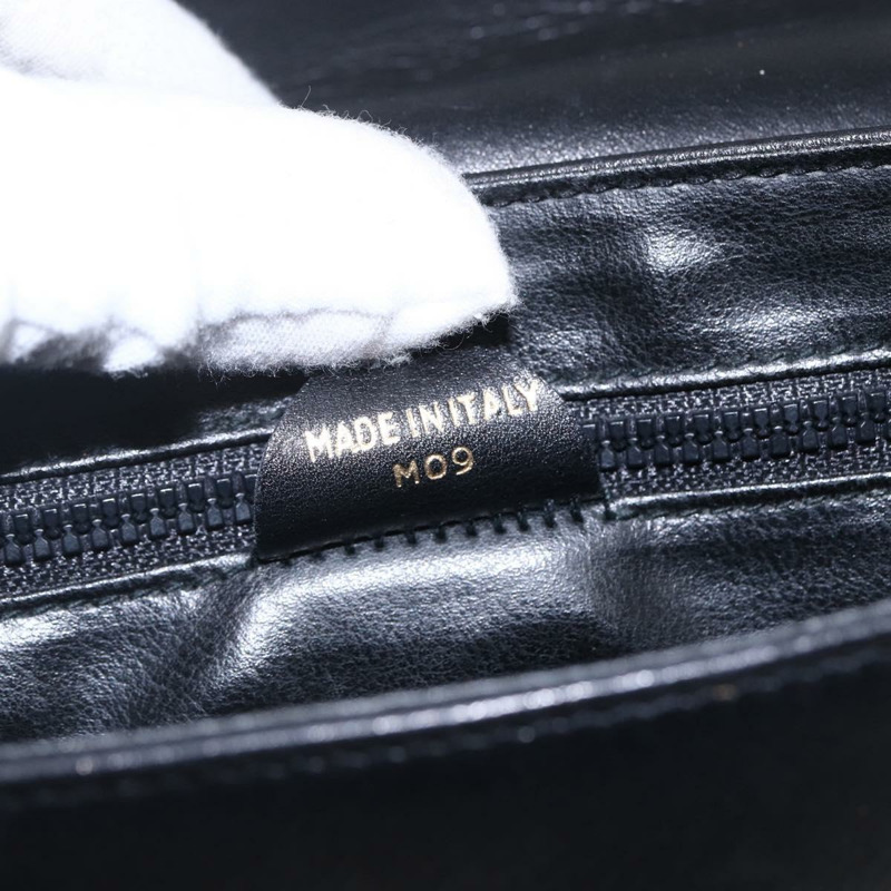 【日本直送】CELINE 黑色金色皮革肩背包 正品 ep11125-11