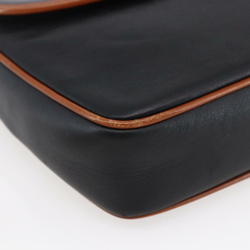 【日本直送】CELINE 黑色金色皮革肩背包 正品 ep11125-13