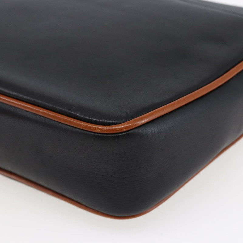 【日本直送】CELINE 黑色金色皮革肩背包 正品 ep11125-14