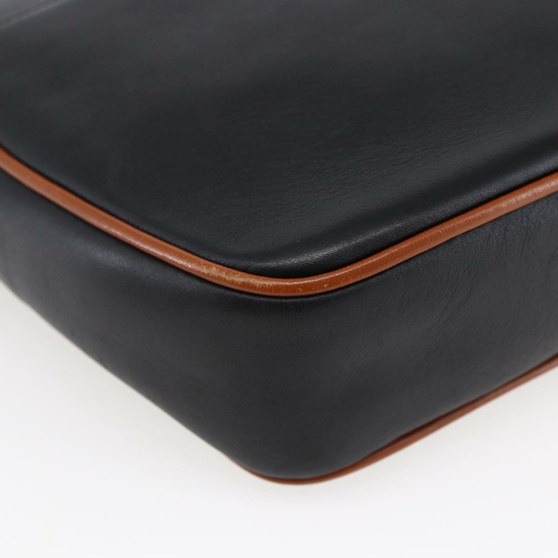 【日本直送】CELINE 黑色金色皮革肩背包 正品 ep11125-15