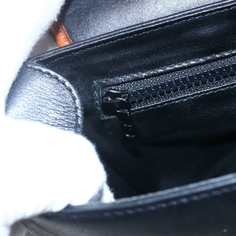 【日本直送】CELINE 黑色金色皮革肩背包 正品 ep11125-17