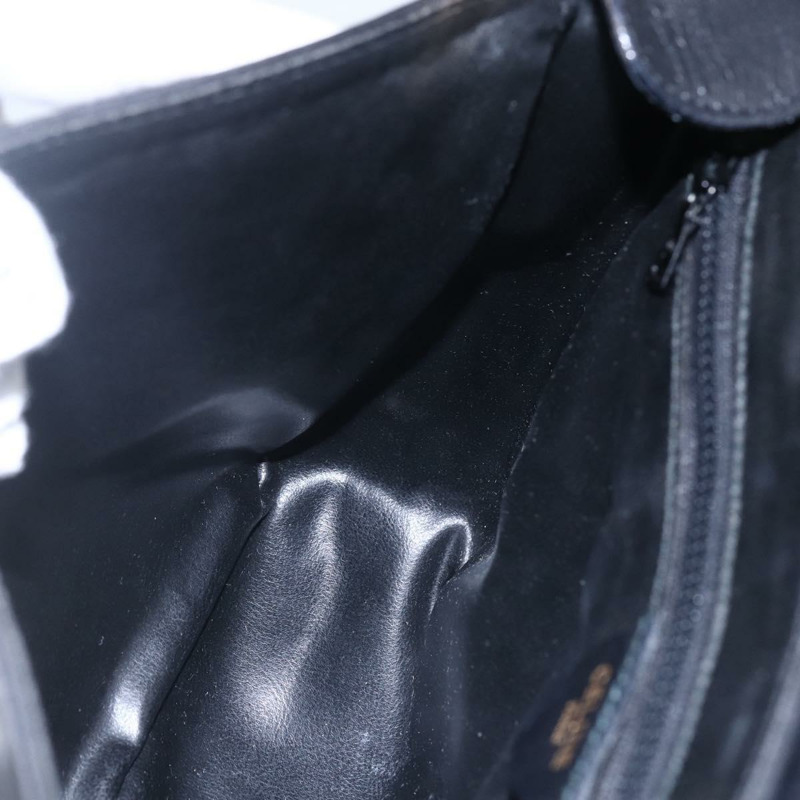 【日本直送】CELINE 黑色金色皮革肩背包 正品 ep11125-19