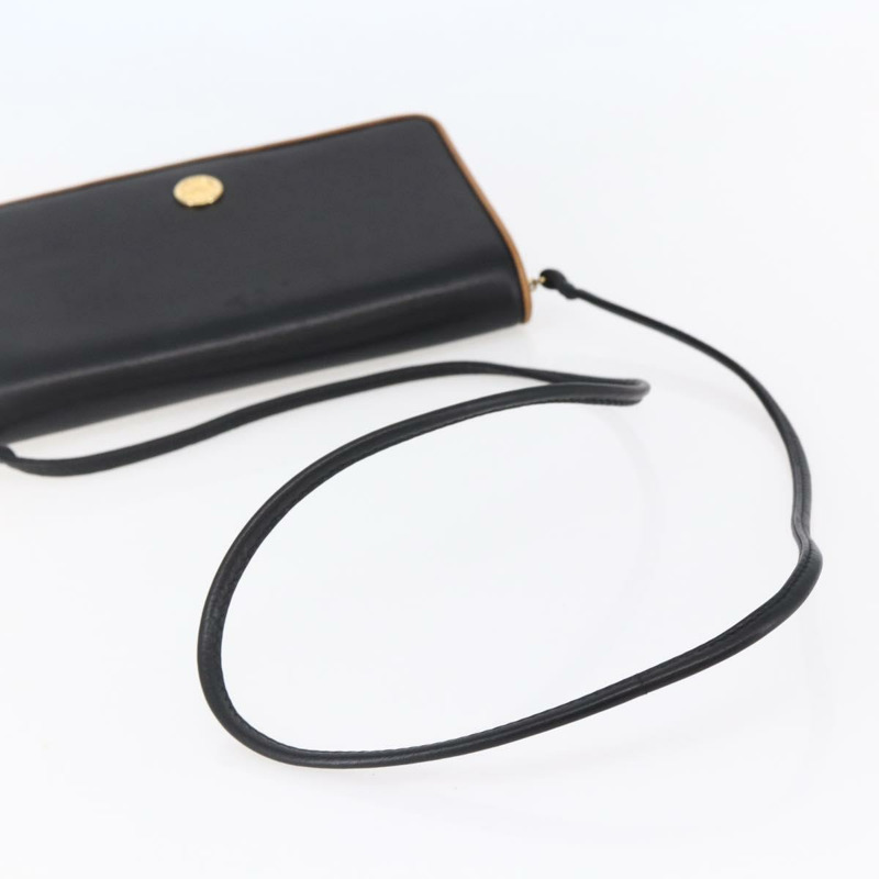 【日本直送】CELINE 黑色金色皮革肩背包 正品 ep11037-6