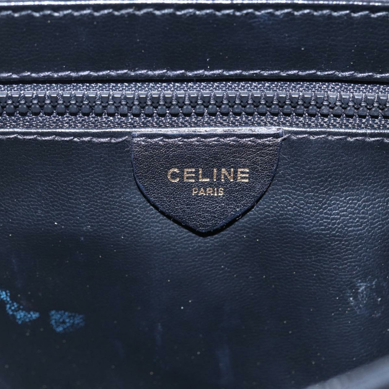 【日本直送】CELINE 黑色金色皮革肩背包 正品 ep11037-17
