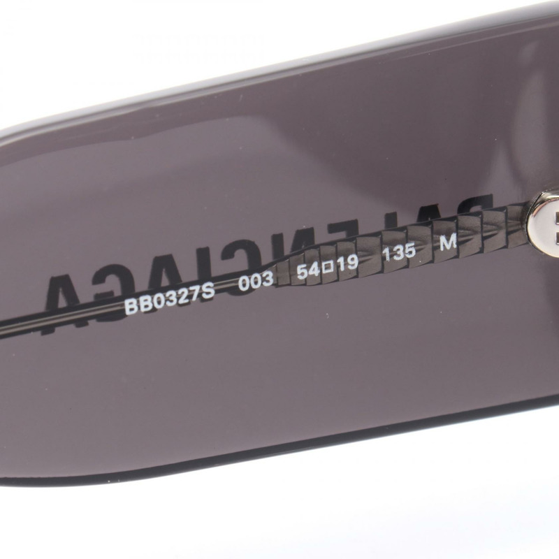 BALENCIAGA 太陽眼鏡 BB0327S003 塑膠黑色 全新 男女通用-4