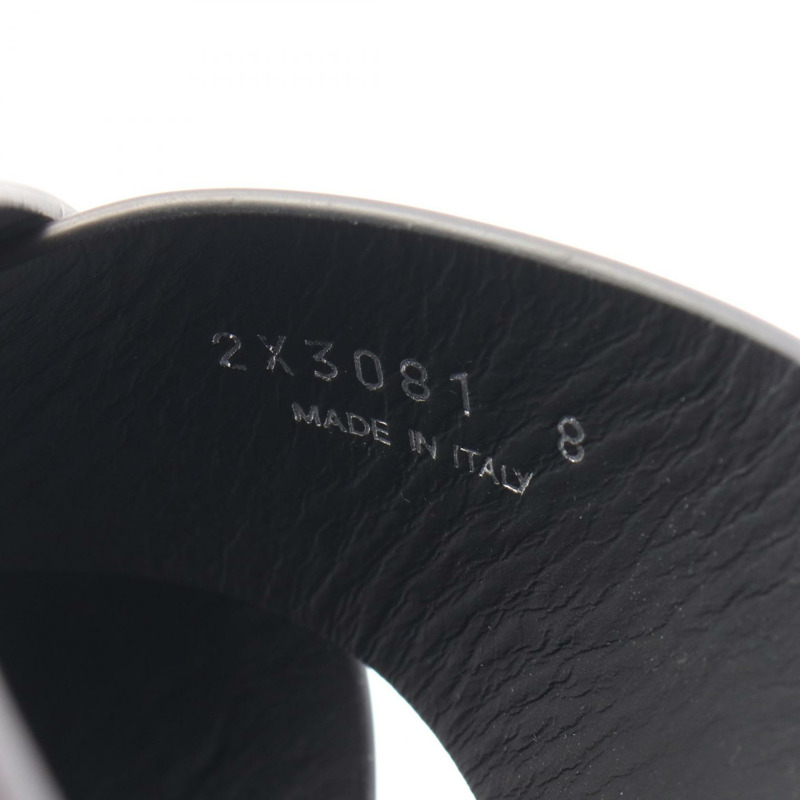 PRADA 交叉涼鞋 #8 鞋 2X3081 皮革 棕色 男士-5