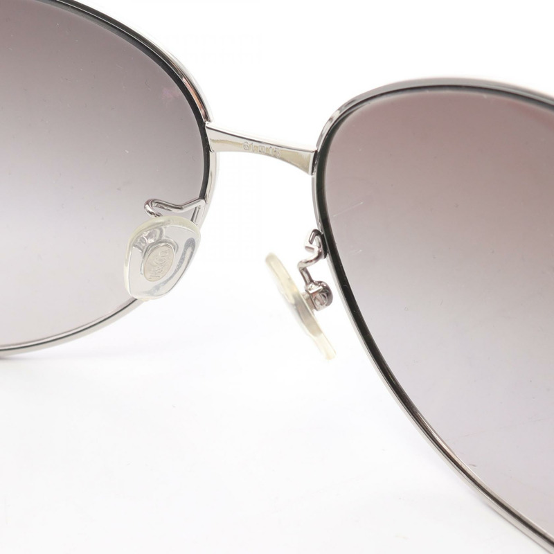 蒂芬妮&CO 女士太陽眼鏡，金屬鑲鑽，黑色、銀色、海軍藍，二手女款-5