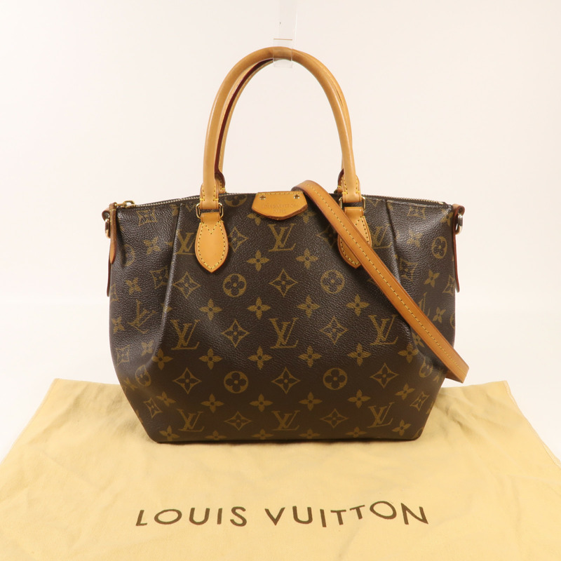 LOUIS VUITTON Monogram Turenne PM金扣手挽肩背兩用袋-13