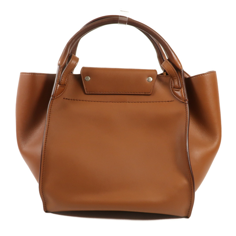 CELINE 牛皮皮革Big Bag銀扣手挽肩背兩用袋-1