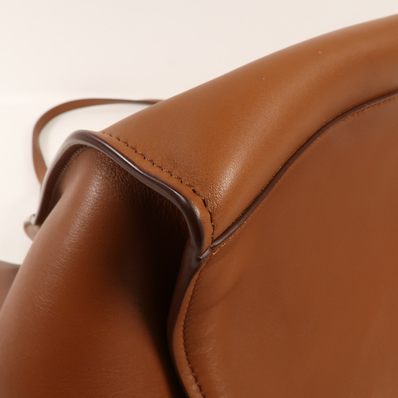 CELINE 牛皮皮革Big Bag銀扣手挽肩背兩用袋-7