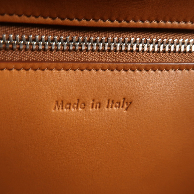 CELINE 牛皮皮革Big Bag銀扣手挽肩背兩用袋-10