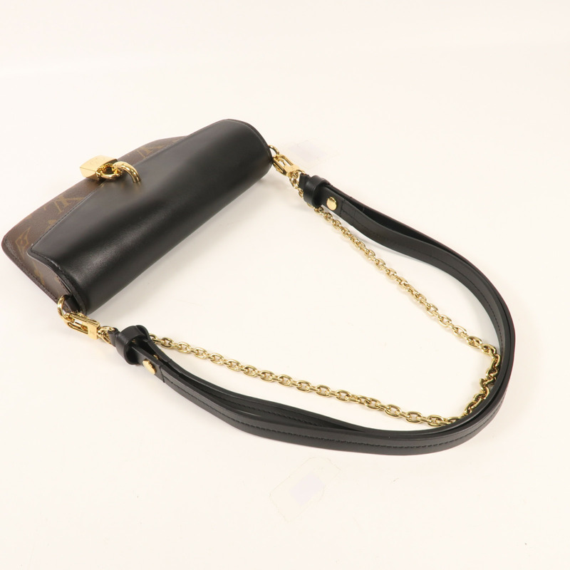 LOUIS VUITTON Monogram Padlock On Strap金扣手挽肩背兩用袋-4