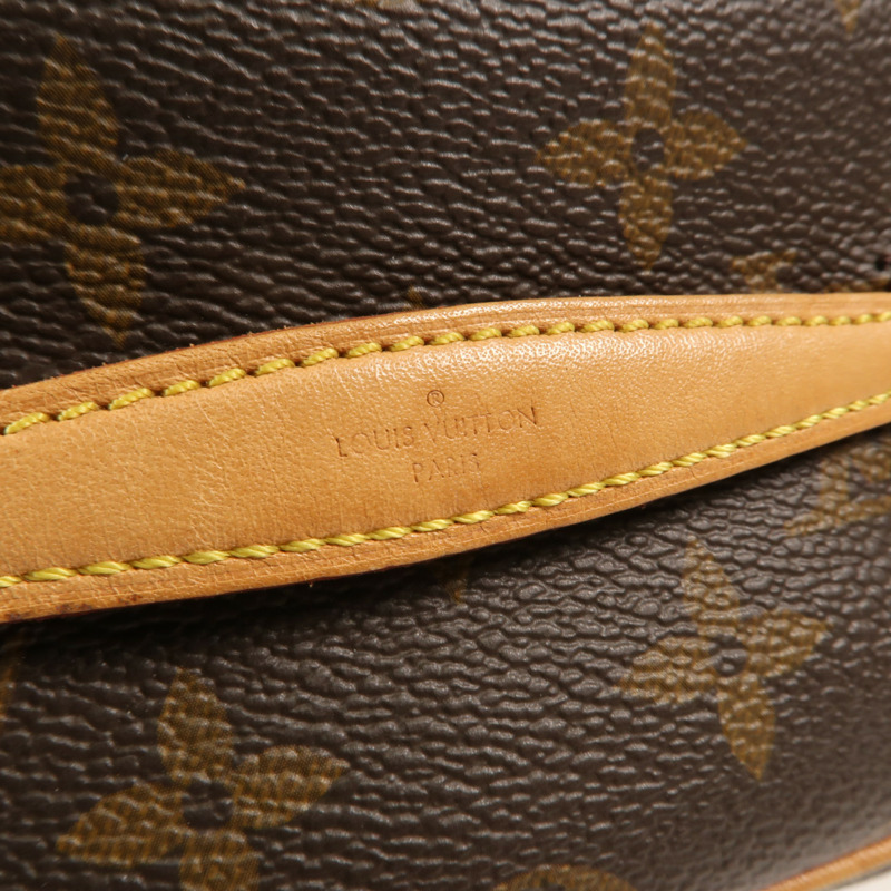 LOUIS VUITTON Monogram Nice Nano金扣化妝袋-10