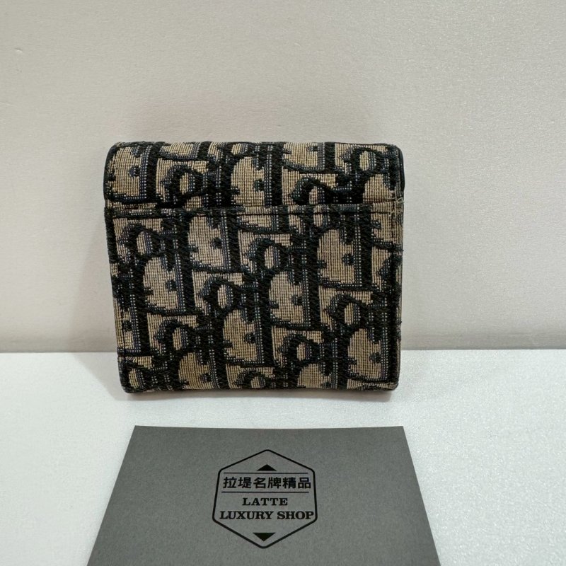 DIOR 短夾/皮夾 7成新-1