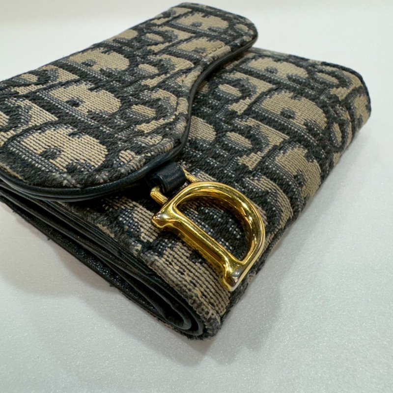 DIOR 短夾/皮夾 7成新-3