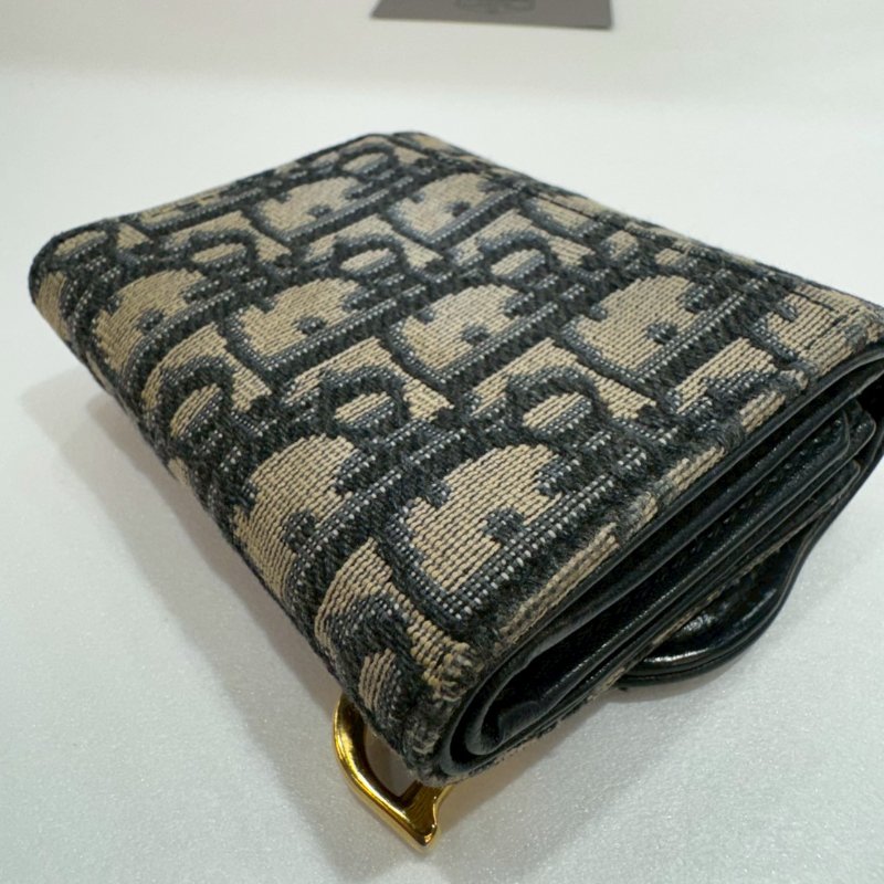 DIOR 短夾/皮夾 7成新-5