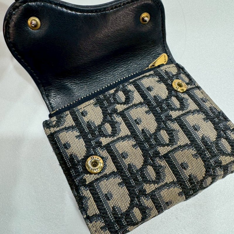 DIOR 短夾/皮夾 7成新-9