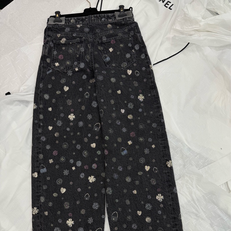 全新Chanel 25B牛仔褲 直筒38碼-4