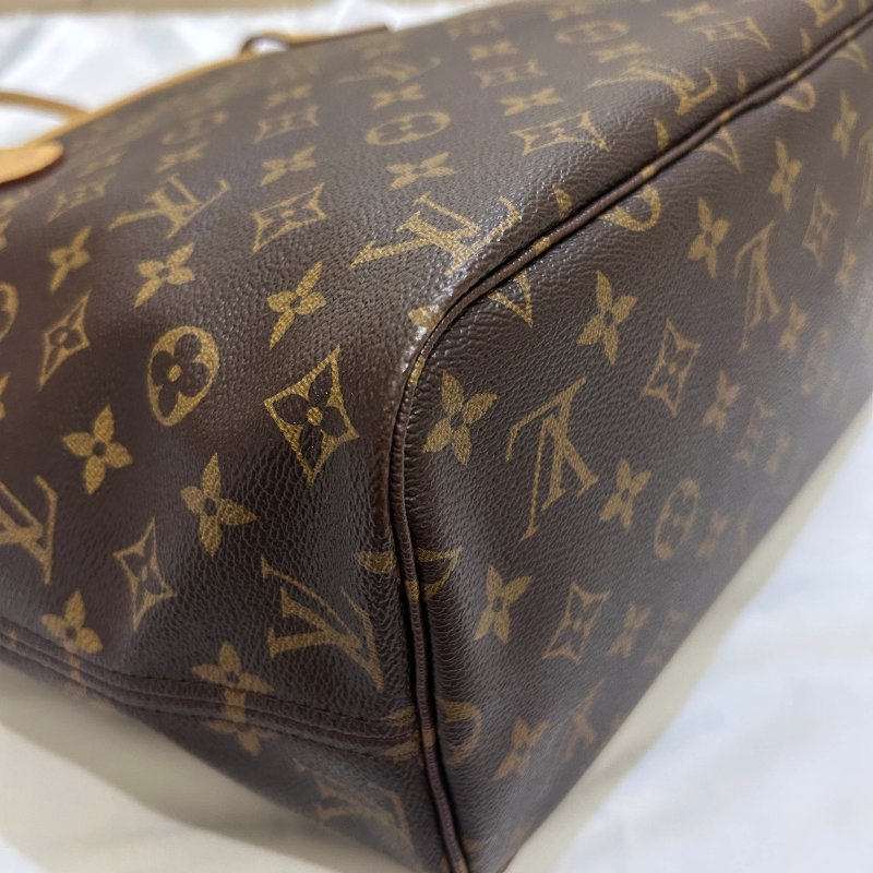 LV字紋NeverFull-中款肩背包/附小包-3