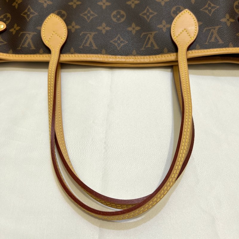 LV字紋NeverFull-中款肩背包/附小包-7