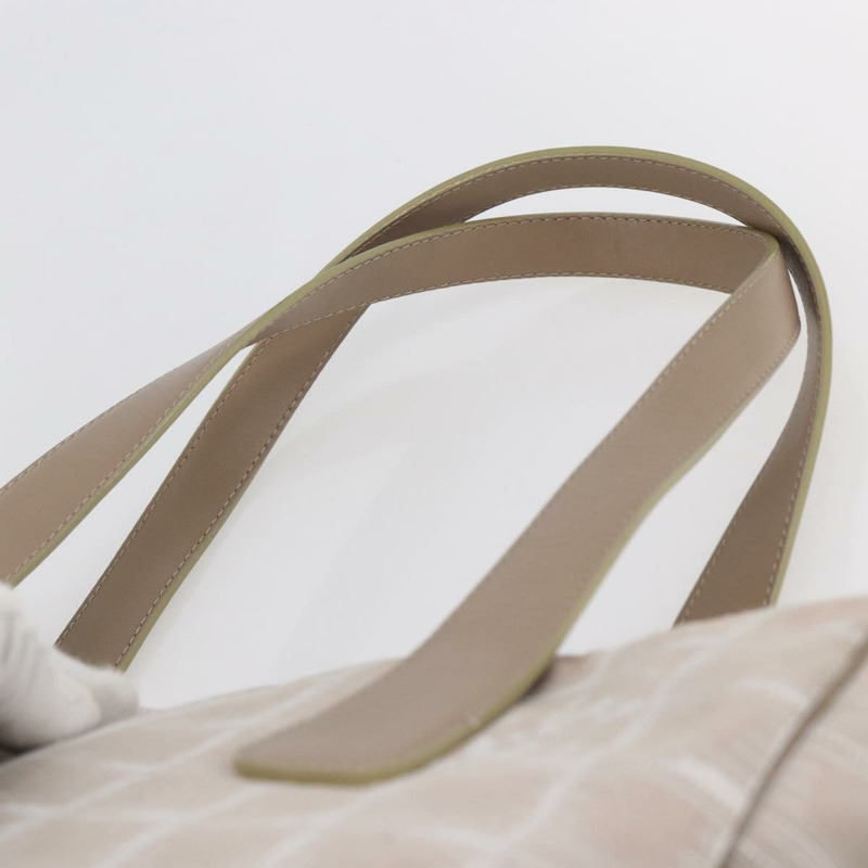 【日本直送】香奈兒 New Wave 手袋 帆布 粉紅色 銀色 CC 正品 ep11016-7