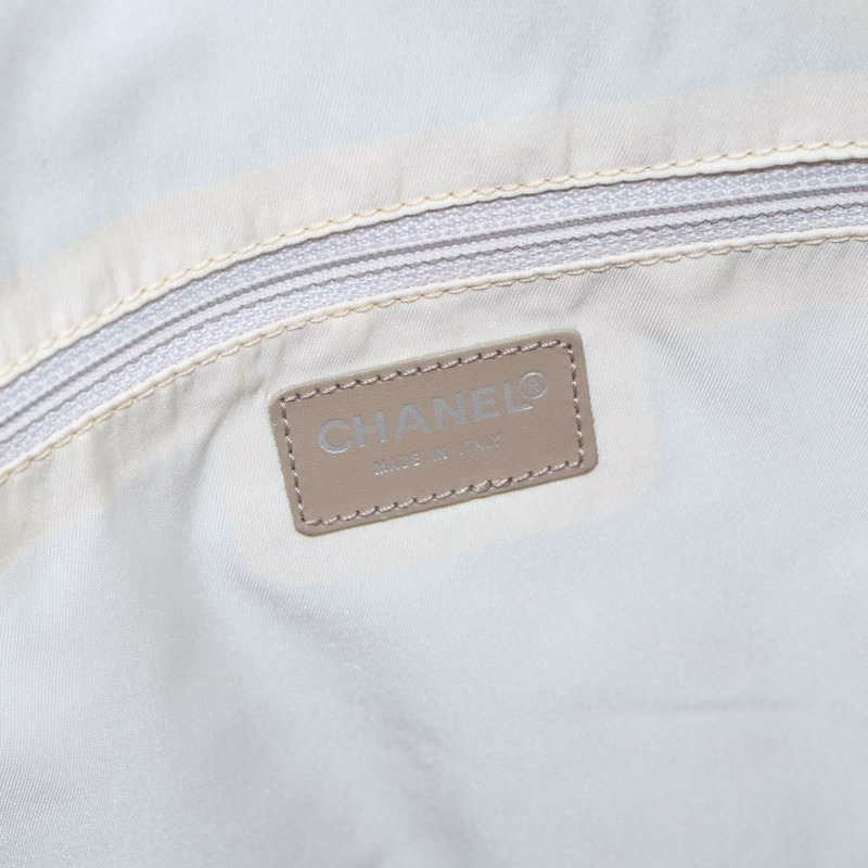 【日本直送】香奈兒 New Wave 手袋 帆布 粉紅色 銀色 CC 正品 ep11016-16