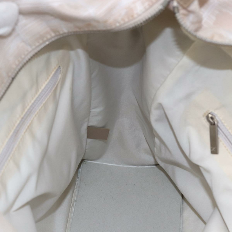 【日本直送】香奈兒 New Wave 手袋 帆布 粉紅色 銀色 CC 正品 ep11016-18