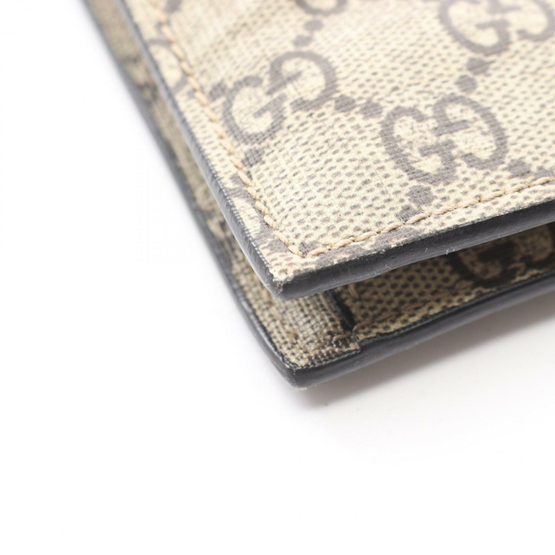 GUCCI GG Supreme 老虎肩背手提包 450950 帆布皮革 米色 二手 男女通用-7