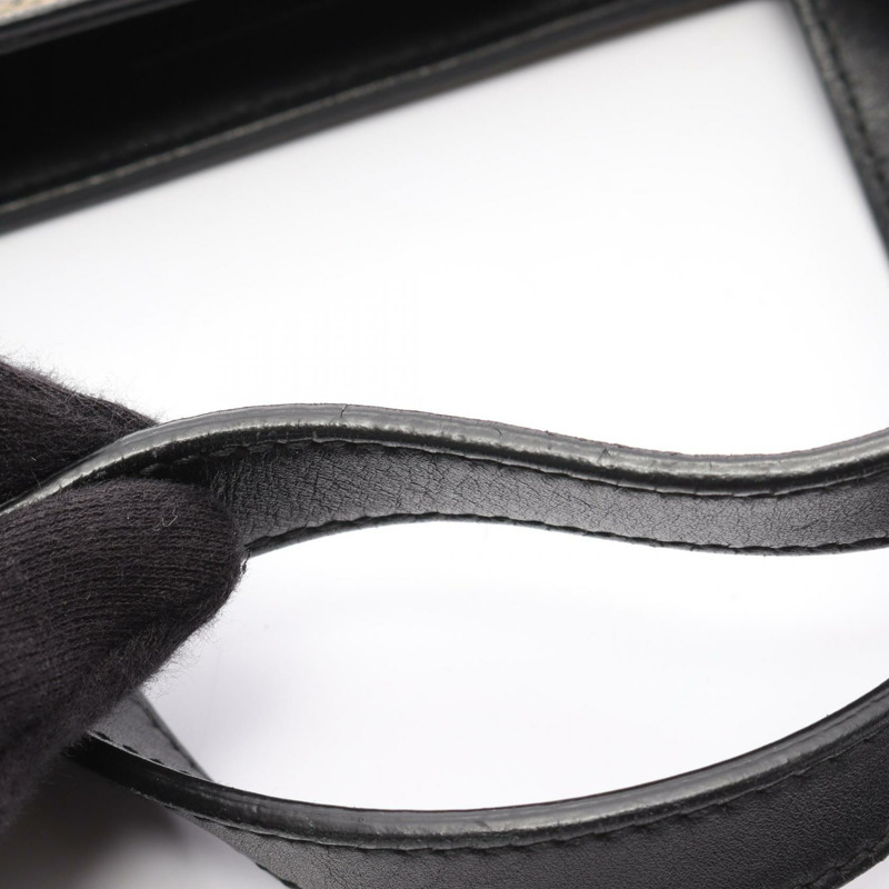 GUCCI GG Supreme 老虎肩背手提包 450950 帆布皮革 米色 二手 男女通用-10