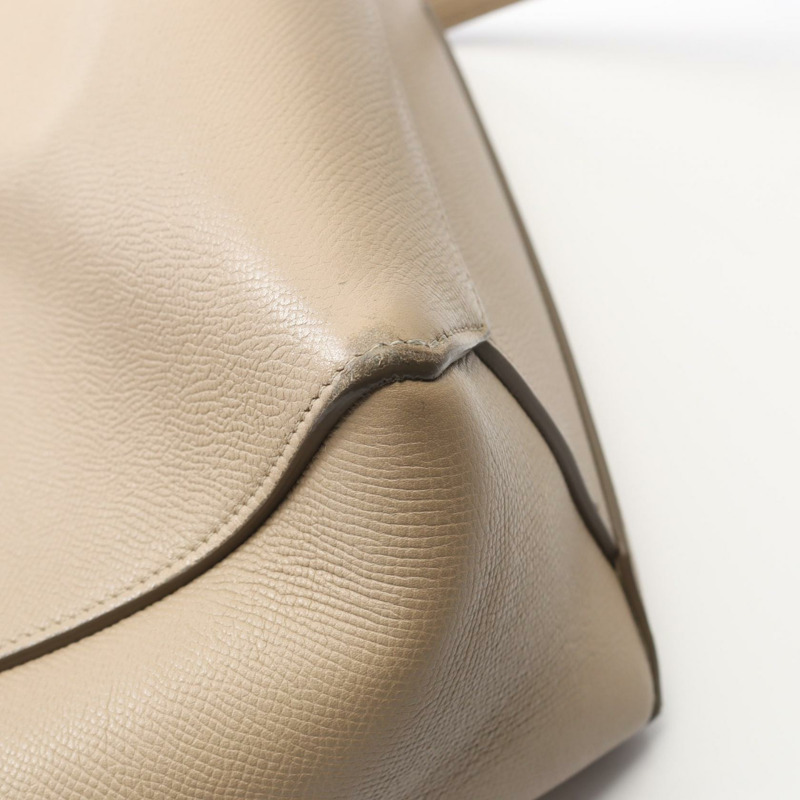 CELINE BELT BAG MICRO 單肩手提斜背包 180153 皮革 米色 二手 女士-6