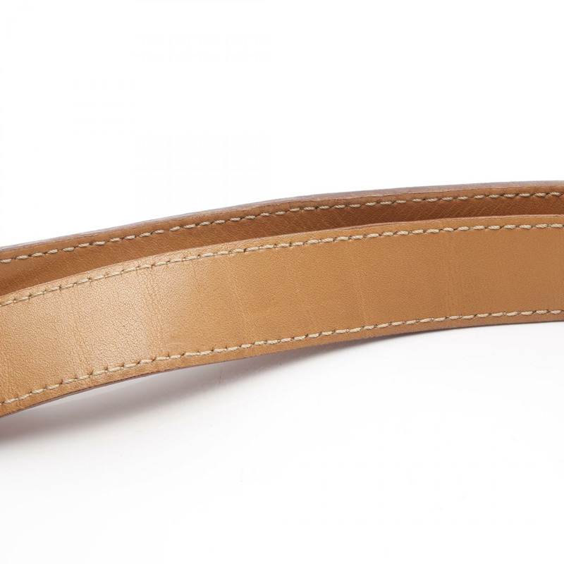 CELINE Macadam 手袋 帆布 皮革 棕色 米色 二手 女款-10