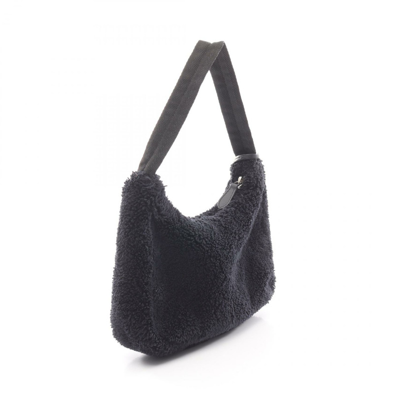 PRADA 2000 復刻版 SPUGNA 迷你手提包 1NE515 布料 黑白配色 二手 女士-1