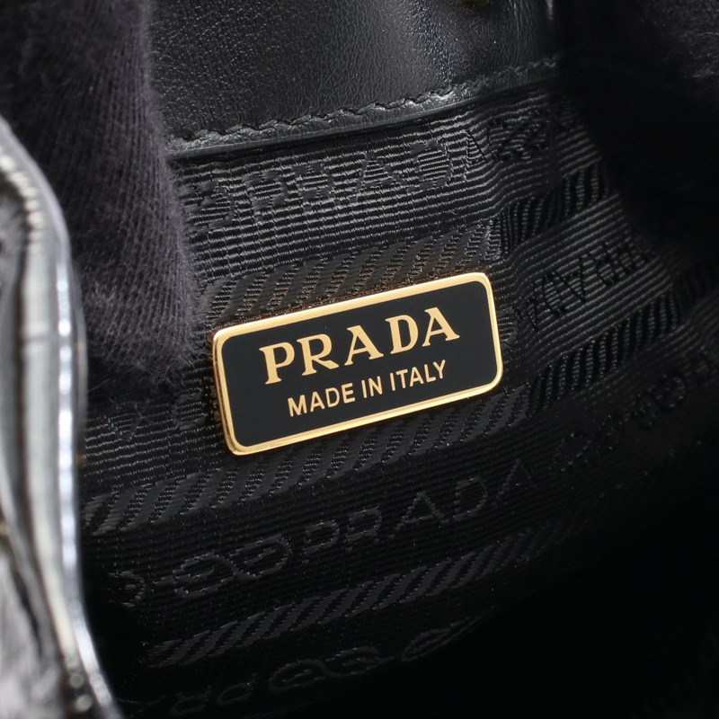 PRADA Duet 水桶單肩手提包 1BH038_2DNT_F0002_V Naplak 漆皮-3