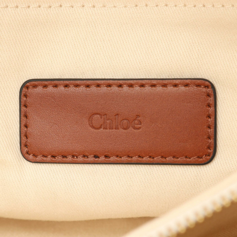 Chloe Mothers 包手袋 C20190148 帆布皮革米色棕色新款女款-3