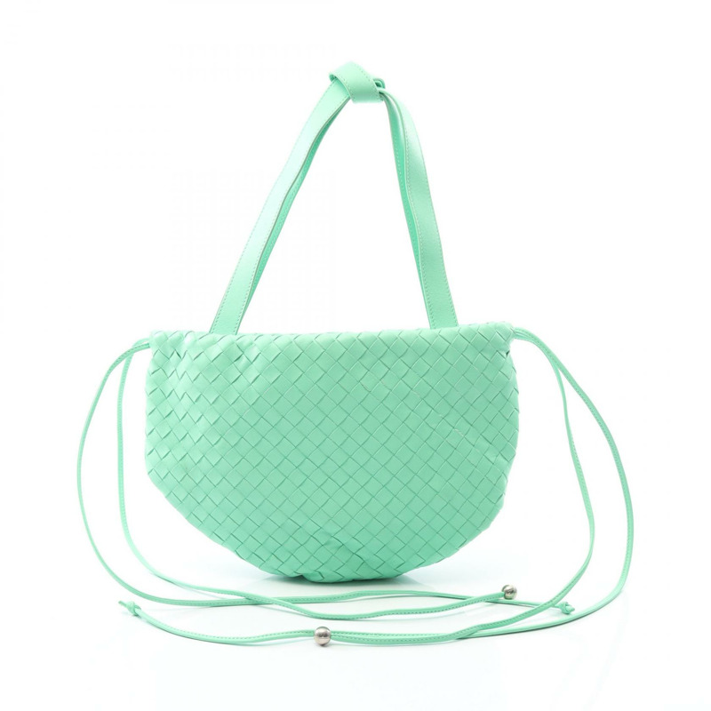 BOTTEGA VENETA THE BULB SMALL Intrecciato 單肩包 手提包 651811 皮革 綠色-0