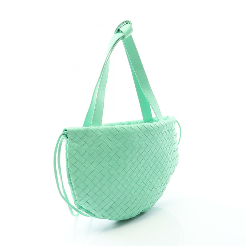 BOTTEGA VENETA THE BULB SMALL Intrecciato 單肩包 手提包 651811 皮革 綠色-1