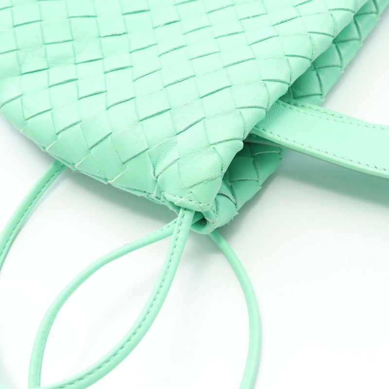 BOTTEGA VENETA THE BULB SMALL Intrecciato 單肩包 手提包 651811 皮革 綠色-4