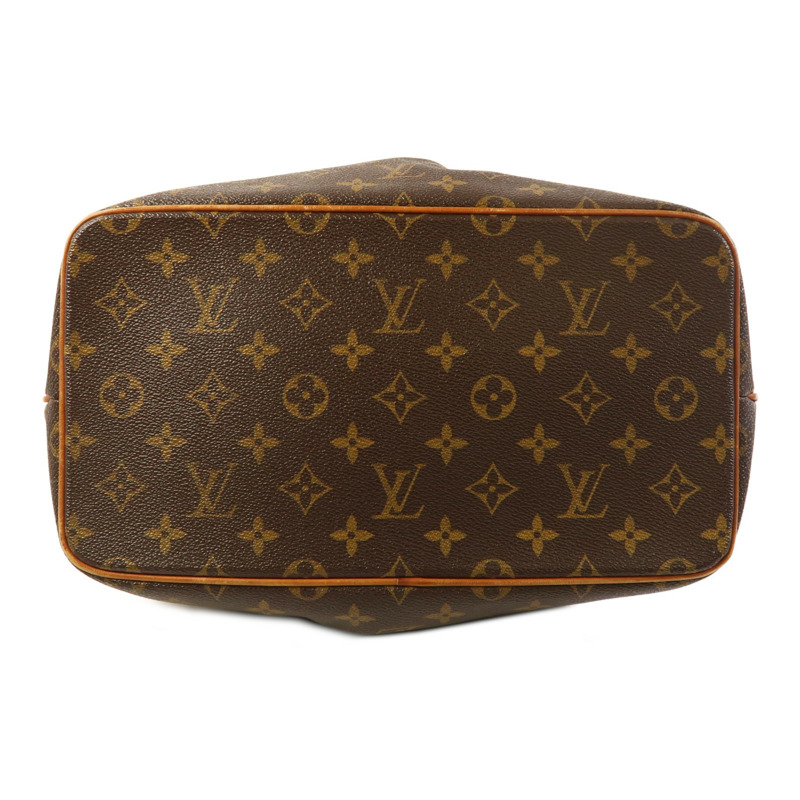 LOUIS VUITTON Monogram Palermo PM金扣手挽肩背兩用袋棕色-3