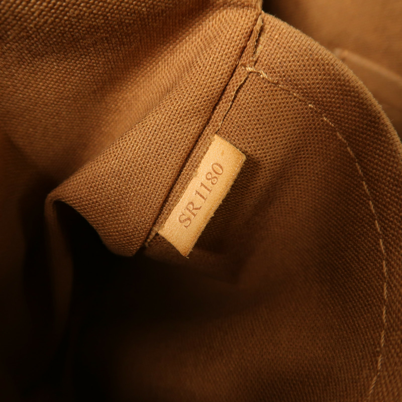 LOUIS VUITTON Monogram Palermo PM金扣手挽肩背兩用袋棕色-6