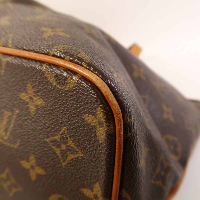 LOUIS VUITTON Monogram Palermo PM金扣手挽肩背兩用袋棕色-8