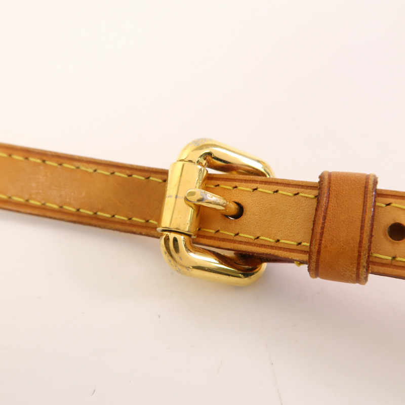 LOUIS VUITTON Monogram Palermo PM金扣手挽肩背兩用袋棕色-14