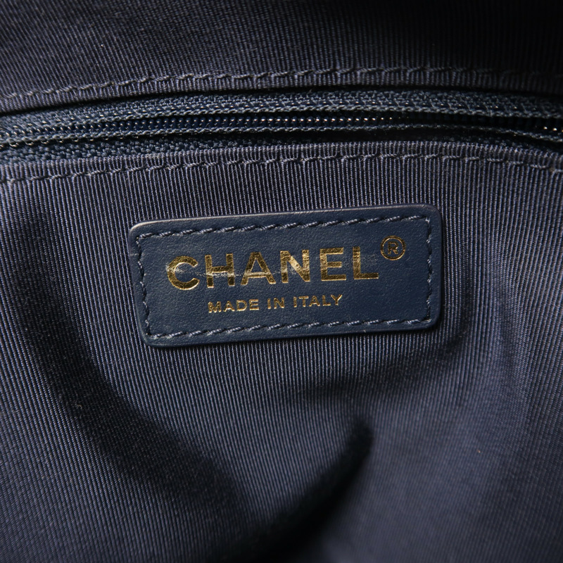 CHANEL 牛皮皮革2 Way Shoulder金扣手挽肩背兩用袋-6