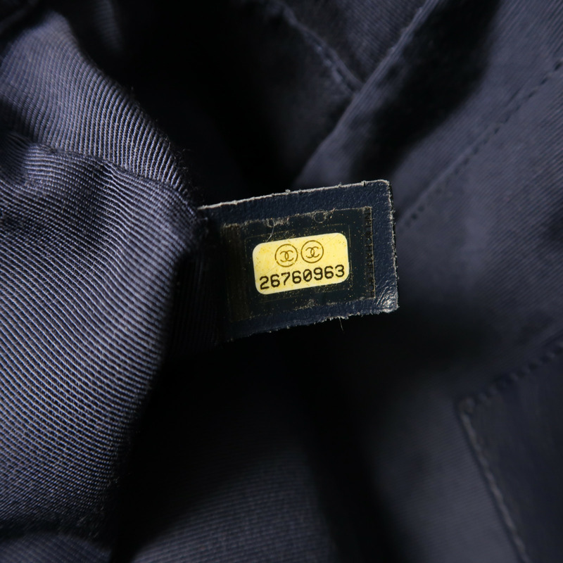 CHANEL 牛皮皮革2 Way Shoulder金扣手挽肩背兩用袋-7