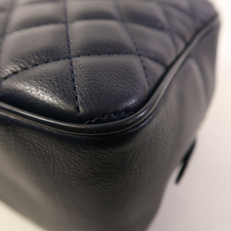 CHANEL 牛皮皮革2 Way Shoulder金扣手挽肩背兩用袋-13