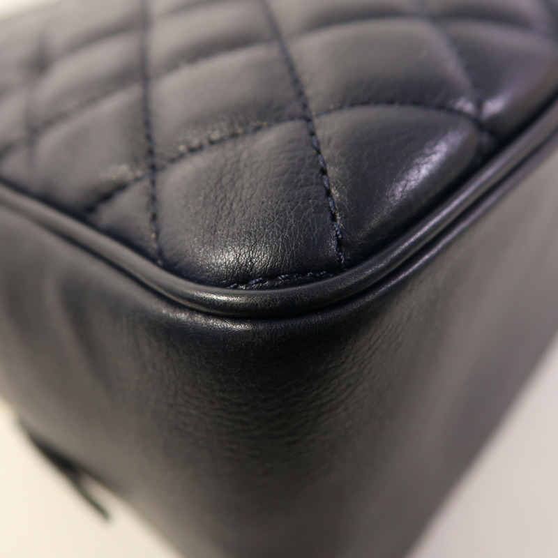 CHANEL 牛皮皮革2 Way Shoulder金扣手挽肩背兩用袋-14