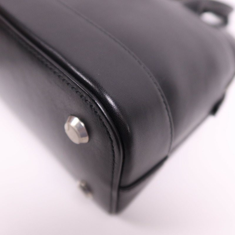 BALENCIAGA 牛皮皮革Ville Small銀扣手挽肩背兩用袋-11