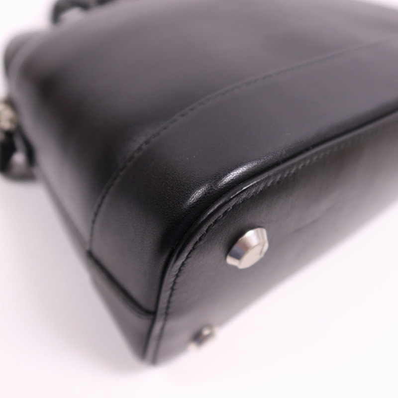 BALENCIAGA 牛皮皮革Ville Small銀扣手挽肩背兩用袋-12