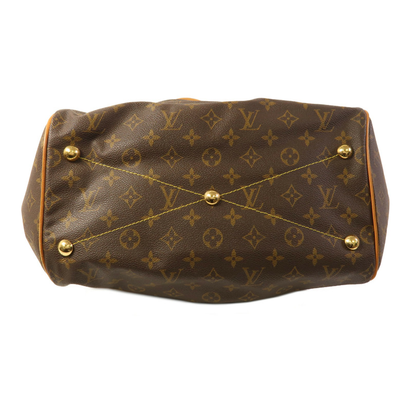 LOUIS VUITTON Monogram Tivoli GM金扣肩背袋-3