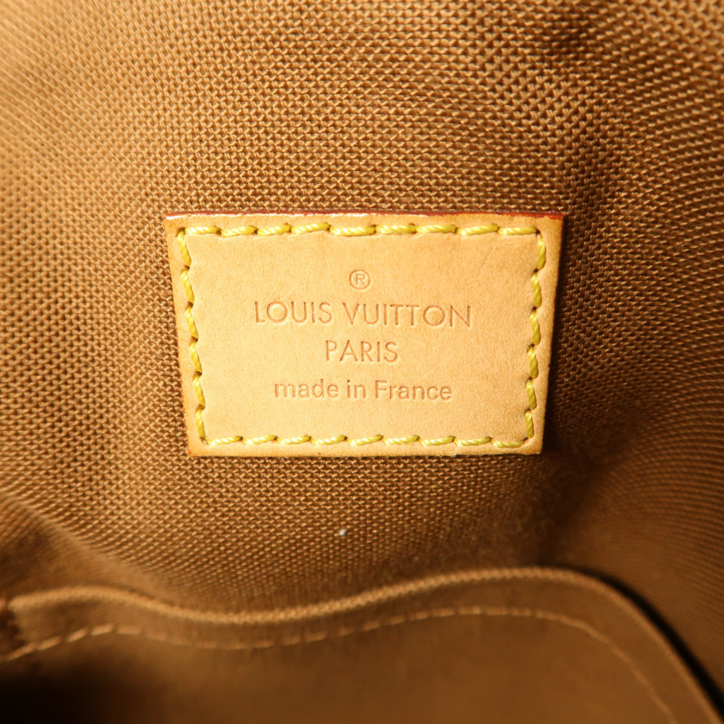 LOUIS VUITTON Monogram Tivoli GM金扣肩背袋-5